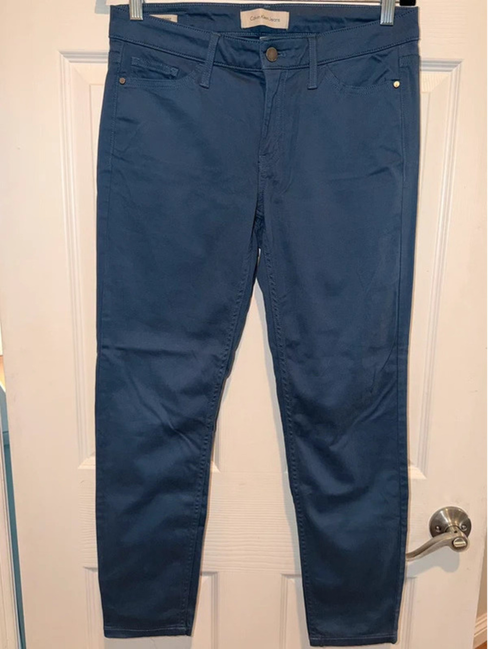 Calvin Klein Jeans Blue Skinny Pants Size 8